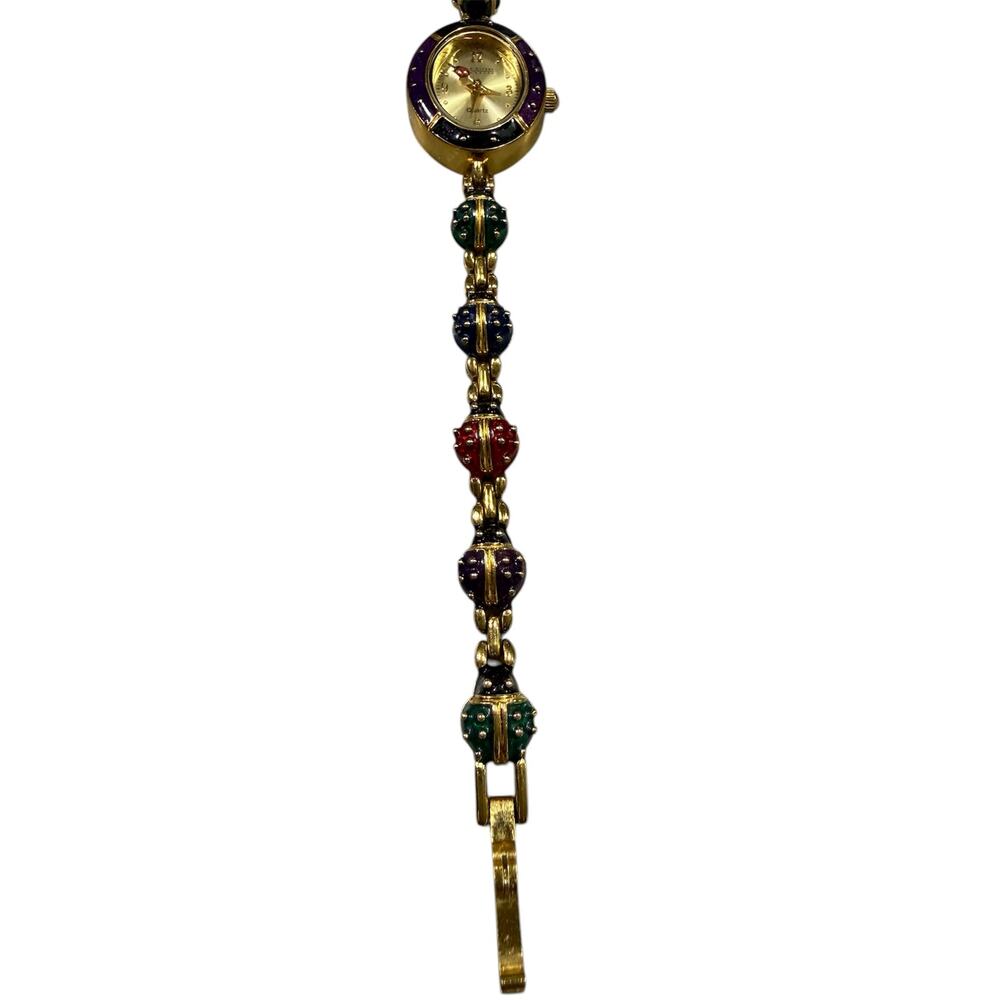 Joan Rivers Classics Colorful Ladybug Watch - Picture 3 of 9